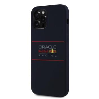 Red Bull Horizontal Logo iPhone 12/12 Pro szilikon MagSafe tok, tengerészkék kép