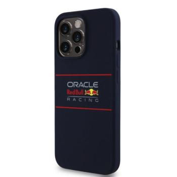 Red Bull Horizontal Logo iPhone 13 Pro szilikon MagSafe tok, tengerészkék kép