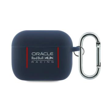 Red Bull Lines Silicone Apple AirPods Pro 3 szilikon tok karabinerrel, kék kép