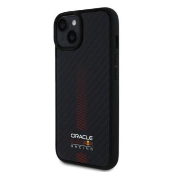 Red Bull Powerbar iPhone 14 Carbon MagSafe tok, fekete kép
