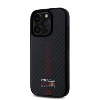 Red Bull Powerbar iPhone 15 Pro Carbon MagSafe tok, fekete kép