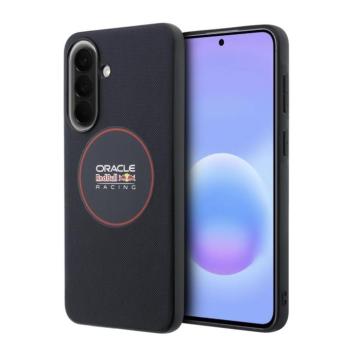 Red Bull PU Leather Red Ring Samsung Galaxy A57 tok, MagSafe, tengerészkék kép