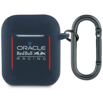 Red Bull RBA2SIVSV Silicone Logo &amp; Lines tok AirPods 1/2 - piros kép