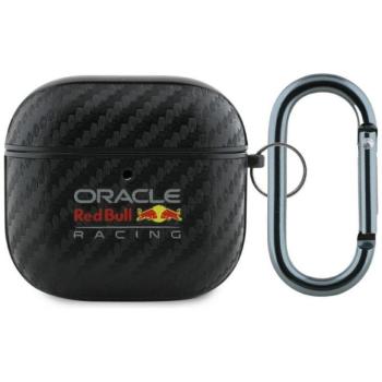 Red Bull RBA4PUCAILK PU Carbon Logo tok AirPods 4 - piros kép