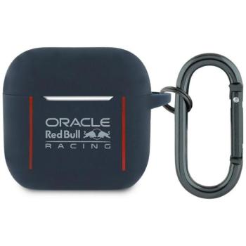 Red Bull RBA4SIVSV Silicone Logo &amp; Lines tok AirPods 4 - piros kép