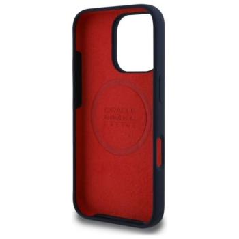Red Bull RBHMP16X24SIILVR Silicone Red Ring MagSafe-kompatibilis tok iPhone 16 Pro Max - sötétkék kép