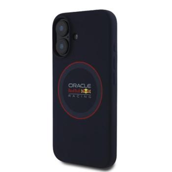 Red Bull Red Ring iPhone 16 Plus szilikon MagSafe tok, tengerészkék kép