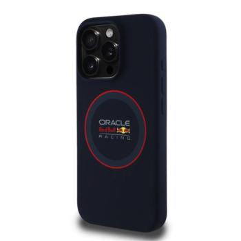 Red Bull Red Ring iPhone 16 Pro Max szilikon MagSafe tok, tengerészkék kép