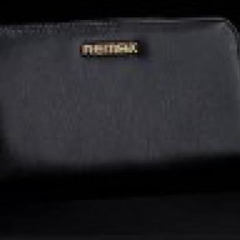 Remax fekete bőr pénztárca tok iPhone 6 6S (4,7&quot;) #2 kép