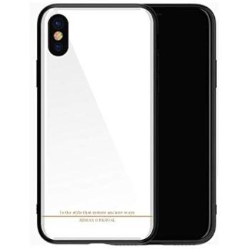 Remax RM-1653 iPhone X / XS (5,8&quot;) fehér fényes hátlap tok kép