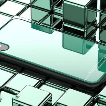 Remax RM-1653 iPhone X / XS (5,8&quot;) zöld hátlap tok kép