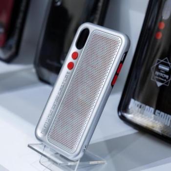 Remax RM-1656 iPhone X / XS (5,8&quot;) ezüst hátlap tok kép