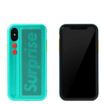 Remax RM-1656 iPhone X XS (5,8&quot;) zöld hátlap tok kép