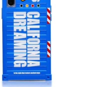 Remax RM-1657 iPhone X / XS (5,8&quot;) kék szilikon hátlap tok kép