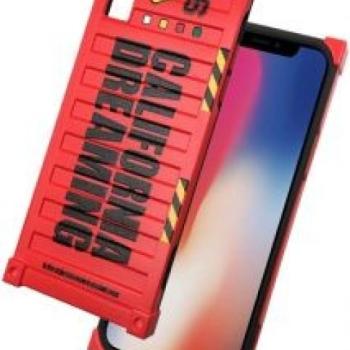Remax RM-1657 iPhone X / XS (5,8&quot;) piros szilikon hátlap tok kép