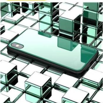 Remax RM-1665 iPhone X / XS (5,8&quot;) zöld fényes hátlap tok kép
