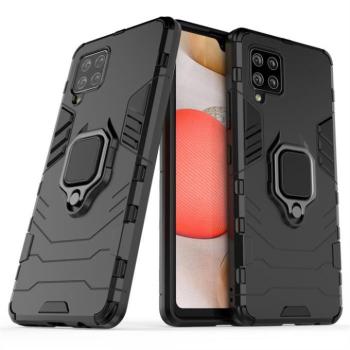 Ring Armor tok kitámasztható Kemény tok Samsung Galaxy A42 5G fekete kép