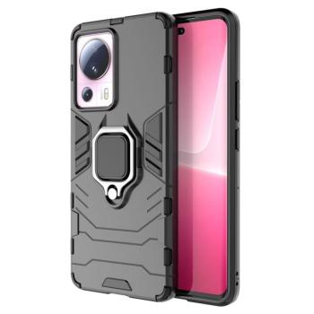 Ring Armor tok Xiaomi 13 Lite Armor tok mágneses tartó gyűrű fekete kép