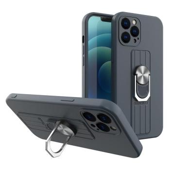 Ring tok szilikon tok Xiaomi Redmi Note 10 / Redmi Note 10s Sötétkék kép