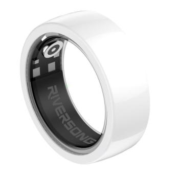 Riversong Trinity okosgyűrű SR01 8-as méret (belső átmérő 18mm) - fehér kép