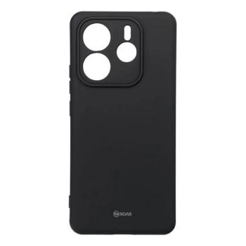 ROAR ALL DAY szilikon telefonvédő (matt) FEKETE Xiaomi Redmi Note 14 5G kép