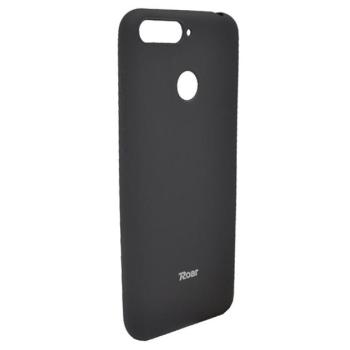 ROAR ALL DAY szilikon telefonvédő (ultravékony, matt) FEKETE Huawei Y6 Prime (2018) kép