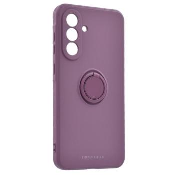 ROAR AMBER szilikon telefonvédő (tartógyűrű, mágneses, kameravédő) LILA Samsung Galaxy A56 5G (SM-A566) kép