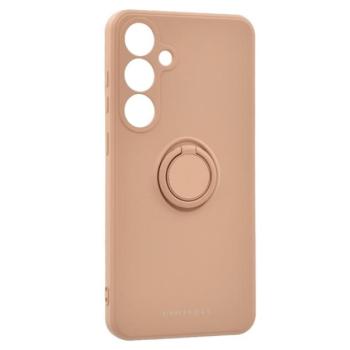 ROAR AMBER szilikon telefonvédő (tartógyűrű, mágneses, kameravédő) RÓZSASZÍN Samsung Galaxy S24 Plus (SM-S926) kép