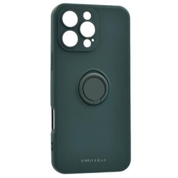 ROAR AMBER szilikon telefonvédő (tartógyűrű, mágneses, kameravédő) SÖTÉTZÖLD Apple iPhone 16 Pro kép