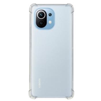 ROAR JELLY ARMOR műanyag telefonvédő (szilikon keret, közepesen ütésálló, légpárnás sarok) ÁTLÁTSZÓ Xiaomi Mi 11 5G kép