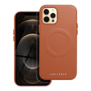 Roar Leather Magsafe iPhone 12 Pro eco bőr tok, barna kép