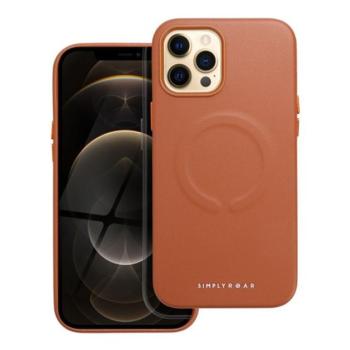 Roar Leather Magsafe iPhone 12 Pro Max eco bőr tok, barna kép