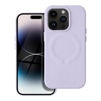Roar Leather Magsafe iPhone 14 Pro eco bőr tok, lila kép