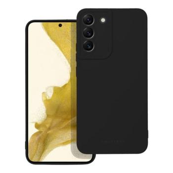 ROAR LUNA szilikon telefonvédő (ultravékony, matt, kameravédelem, vezeték nélküli töltés támogatás) FEKETE Samsung Galaxy S23 Plus (SM-S916) kép