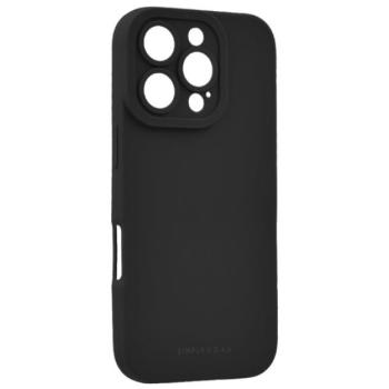 ROAR LUNA szilikon telefonvédő (ultravékony, matt, kameravédő, wireless) FEKETE Apple iPhone 16 Pro kép