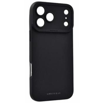 ROAR LUNA szilikon telefonvédő (ultravékony, matt, kameravédő, wireless) FEKETE Apple iPhone 17 Pro kép