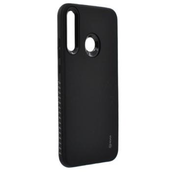 ROAR RICO ARMOR szilikon telefonvédő (közepesen ütésálló, műanyag hátlap, matt) FEKETE Huawei P40 Lite E / Y7p kép