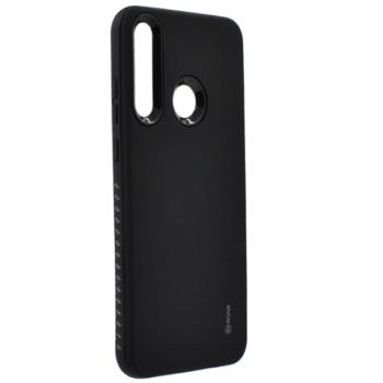 ROAR RICO ARMOR szilikon telefonvédő (közepesen ütésálló, műanyag hátlap, matt) FEKETE Huawei Y6p kép