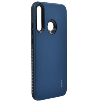 ROAR RICO ARMOR szilikon telefonvédő (közepesen ütésálló, műanyag hátlap, matt) SÖTÉTKÉK Huawei P40 Lite E / Y7p kép