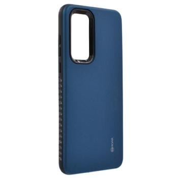 ROAR RICO ARMOR szilikon telefonvédő (közepesen ütésálló, műanyag hátlap, matt) SÖTÉTKÉK Huawei P40 kép
