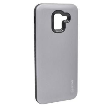 ROAR RICO ARMOR szilikon telefonvédő (közepesen ütésálló, műanyag hátlap, matt) SZÜRKE Samsung Galaxy J6 (2018) SM-J600F kép