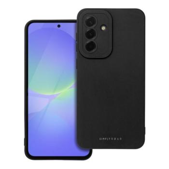 Roar Samsung Galaxy A56 prémium szilikon tok velúr béléssel, fekete kép