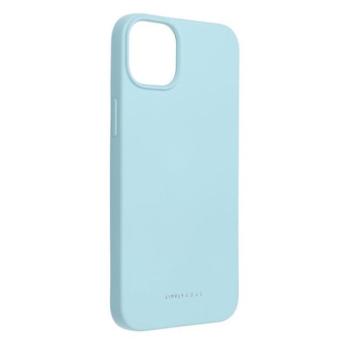 Roar Space iPhone 15 Plus szilikon tok, világoskék kép