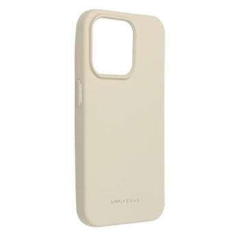 Roar Space iPhone 15 Pro szilikon tok, törtfehér kép