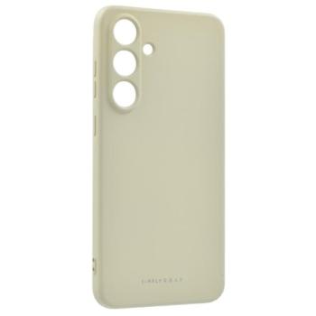 ROAR SPACE szilikon telefonvédő (matt, prémium) BÉZS Samsung Galaxy S25 FE (SM-S731) kép