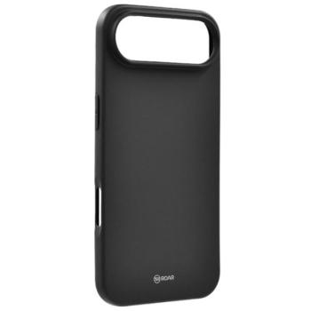 ROAR SPACE szilikon telefonvédő (matt, prémium) FEKETE Apple iPhone 17 Air kép