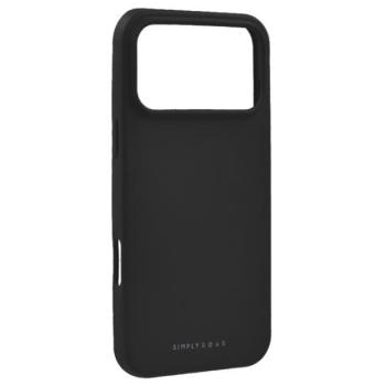ROAR SPACE szilikon telefonvédő (matt, prémium) FEKETE Apple iPhone 17 Pro Max kép