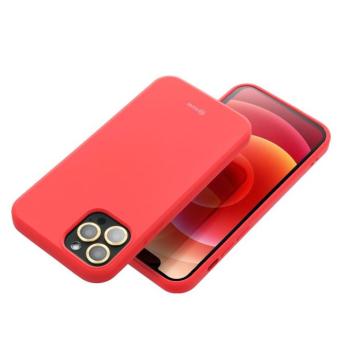 Roar színes zselés tok - iPhone 14 barack rózsaszín kép