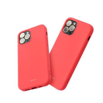 Roar színes zselés tok - iPhone 15 barack rózsaszín kép