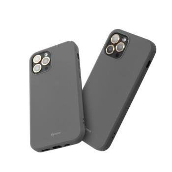 Roar színes zselés tok - iPhone 15 Pro Max szürke kép